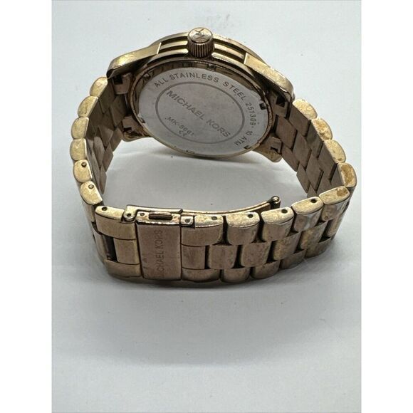 Michael Kors Runway MK5661 Women\'s Gold Stainless Steel Analog Dial Watch JNA797 main image 7